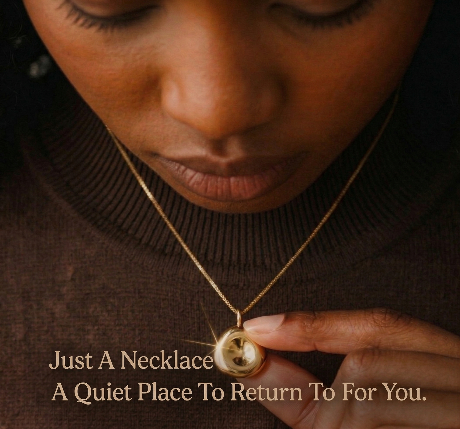 Worry Stone Necklace