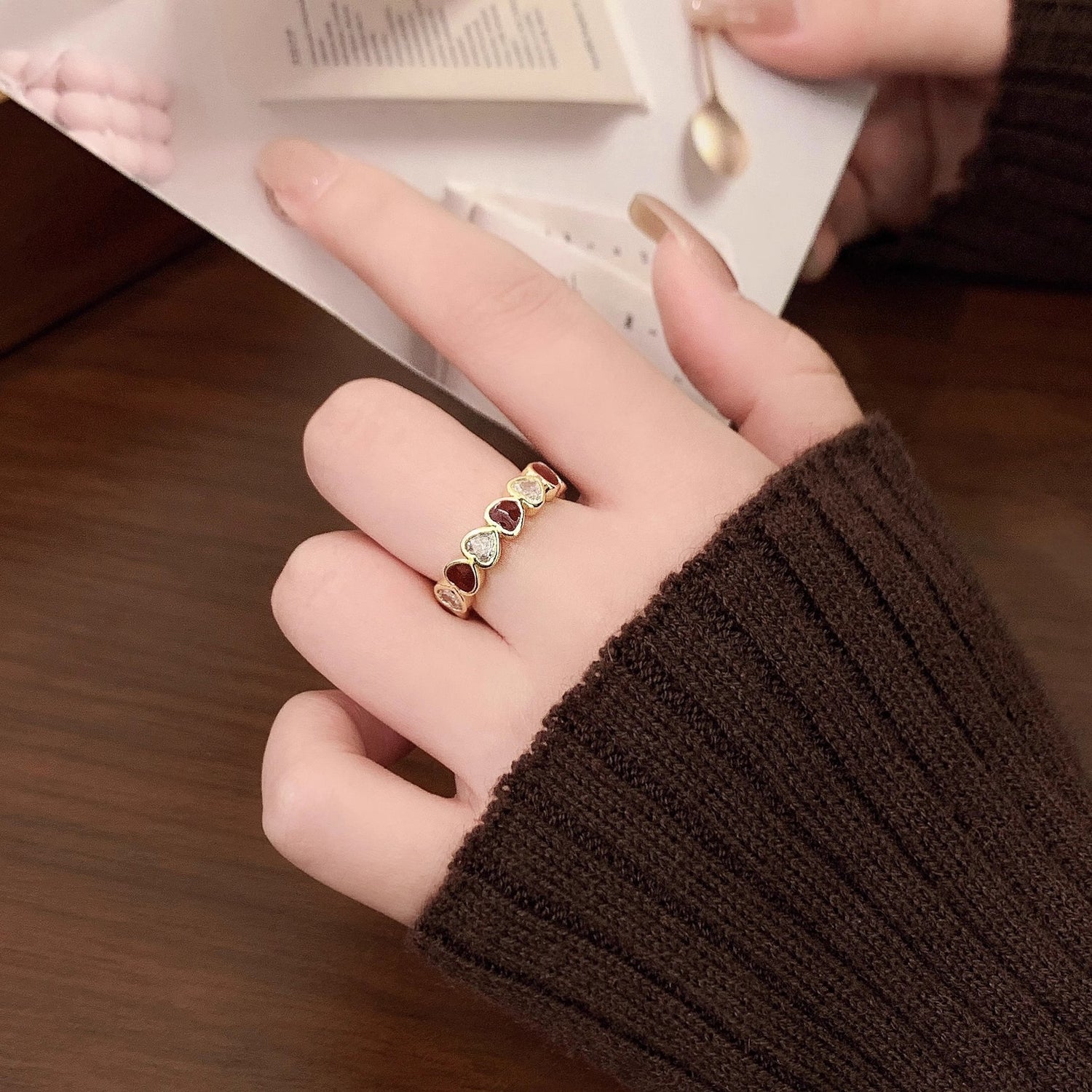 Heart Rhythm Band Ring