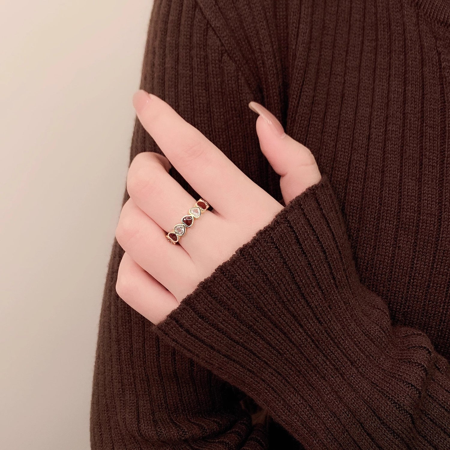 Heart Rhythm Band Ring