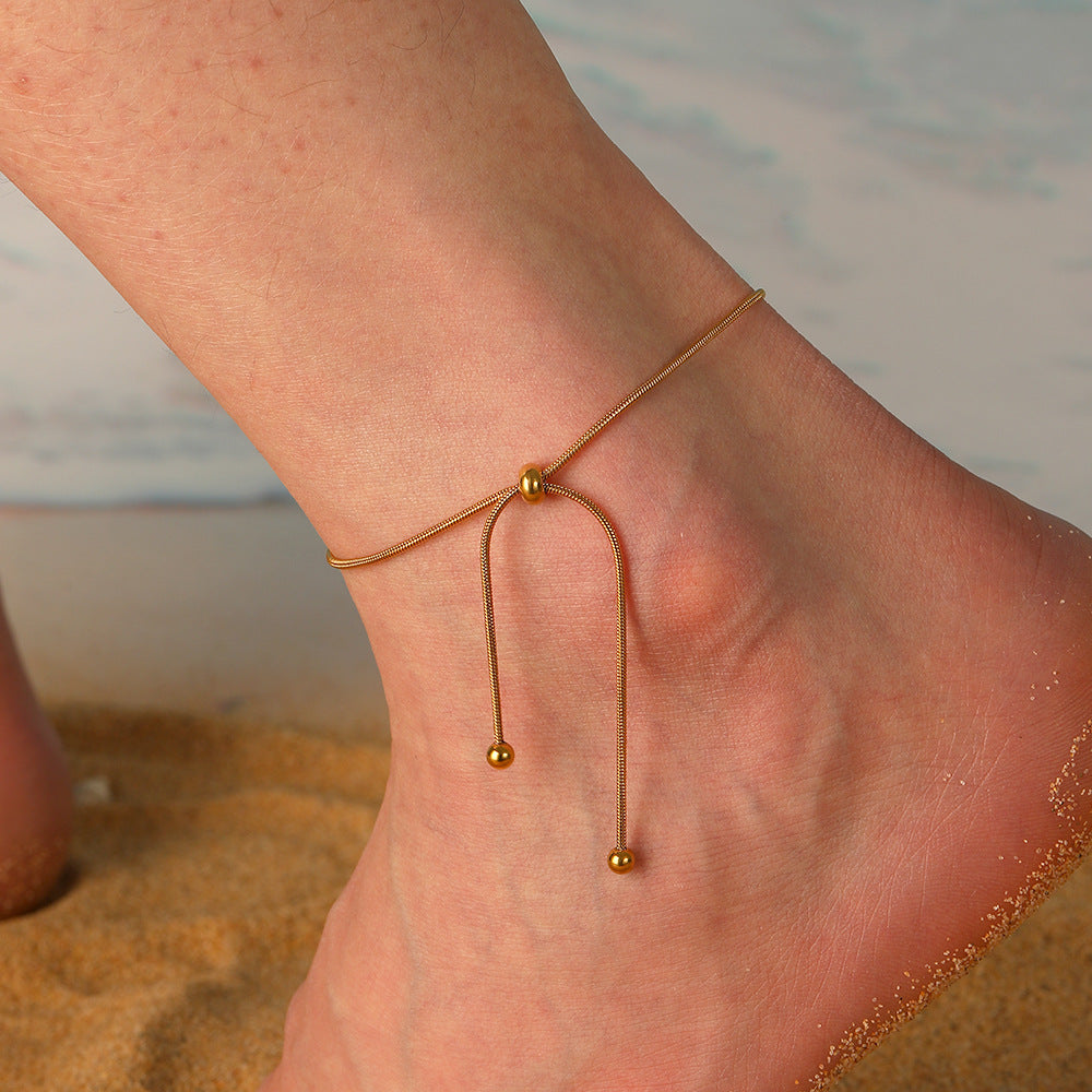 Simple Snake Bone Bracelet