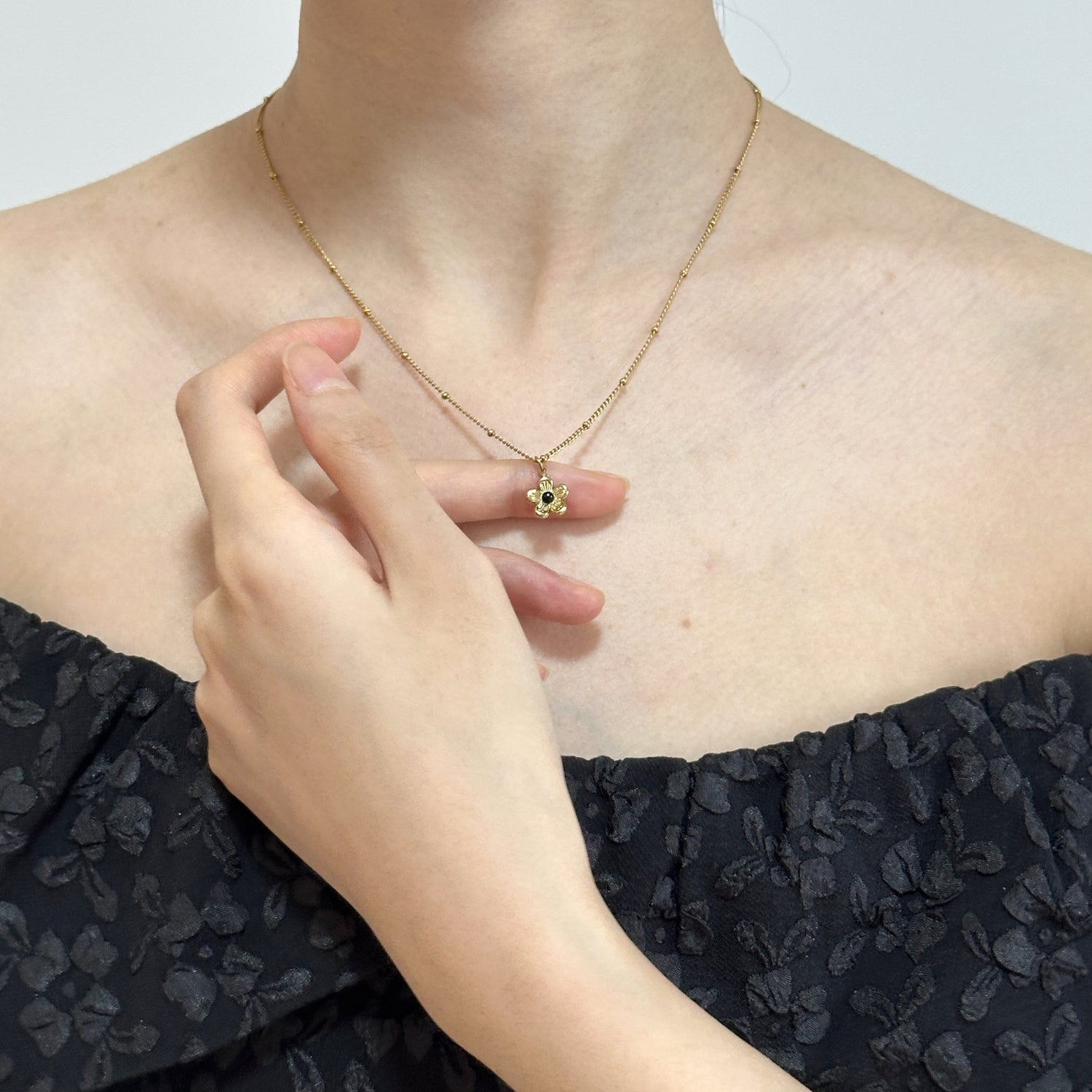 Little Bloom Charm Necklace