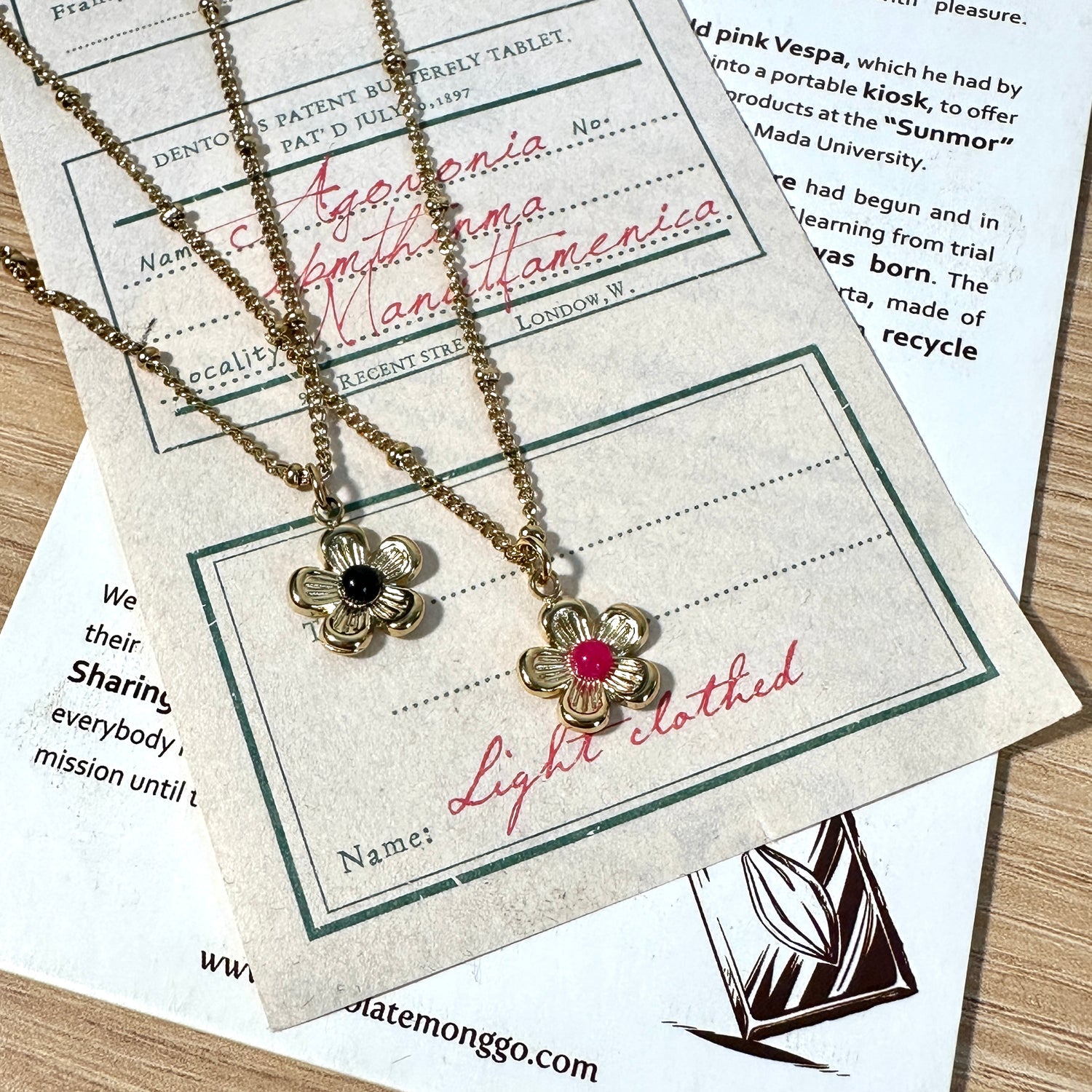 Little Bloom Charm Necklace