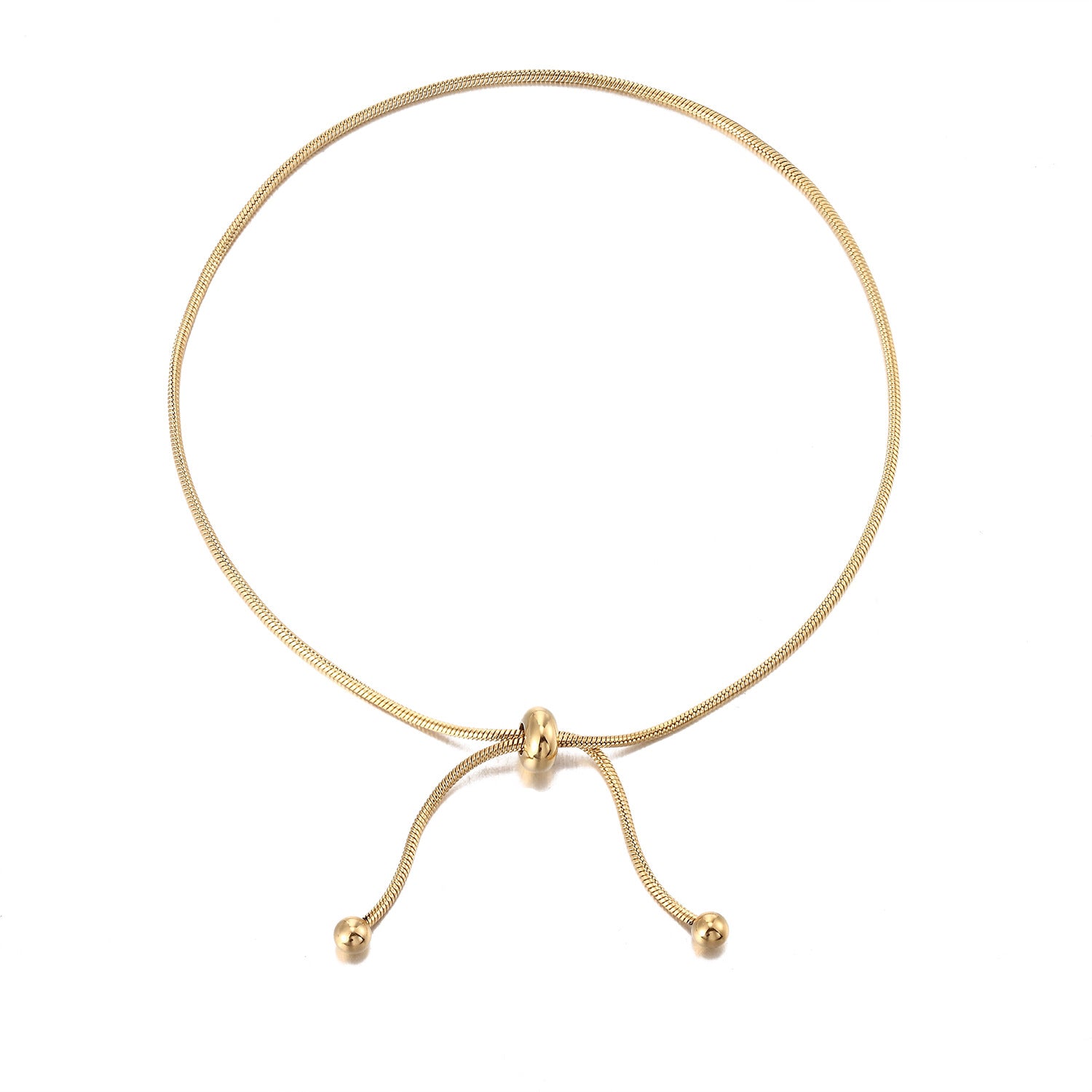 Simple Snake Bone Bracelet