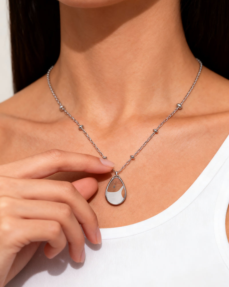 The Core Memory Oval | Custom Engraved Photo Jewelry