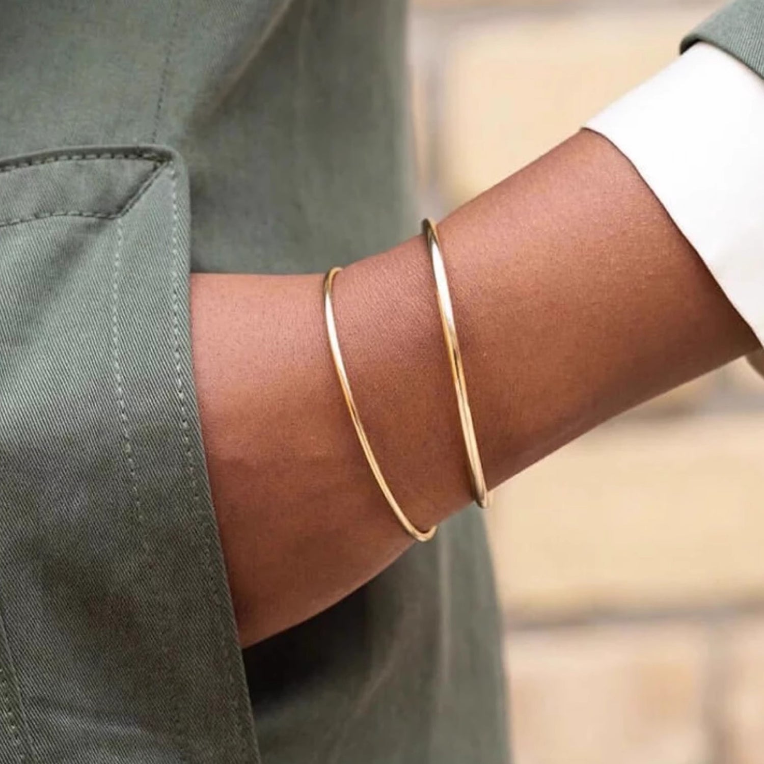 Minimal Circle Bangle