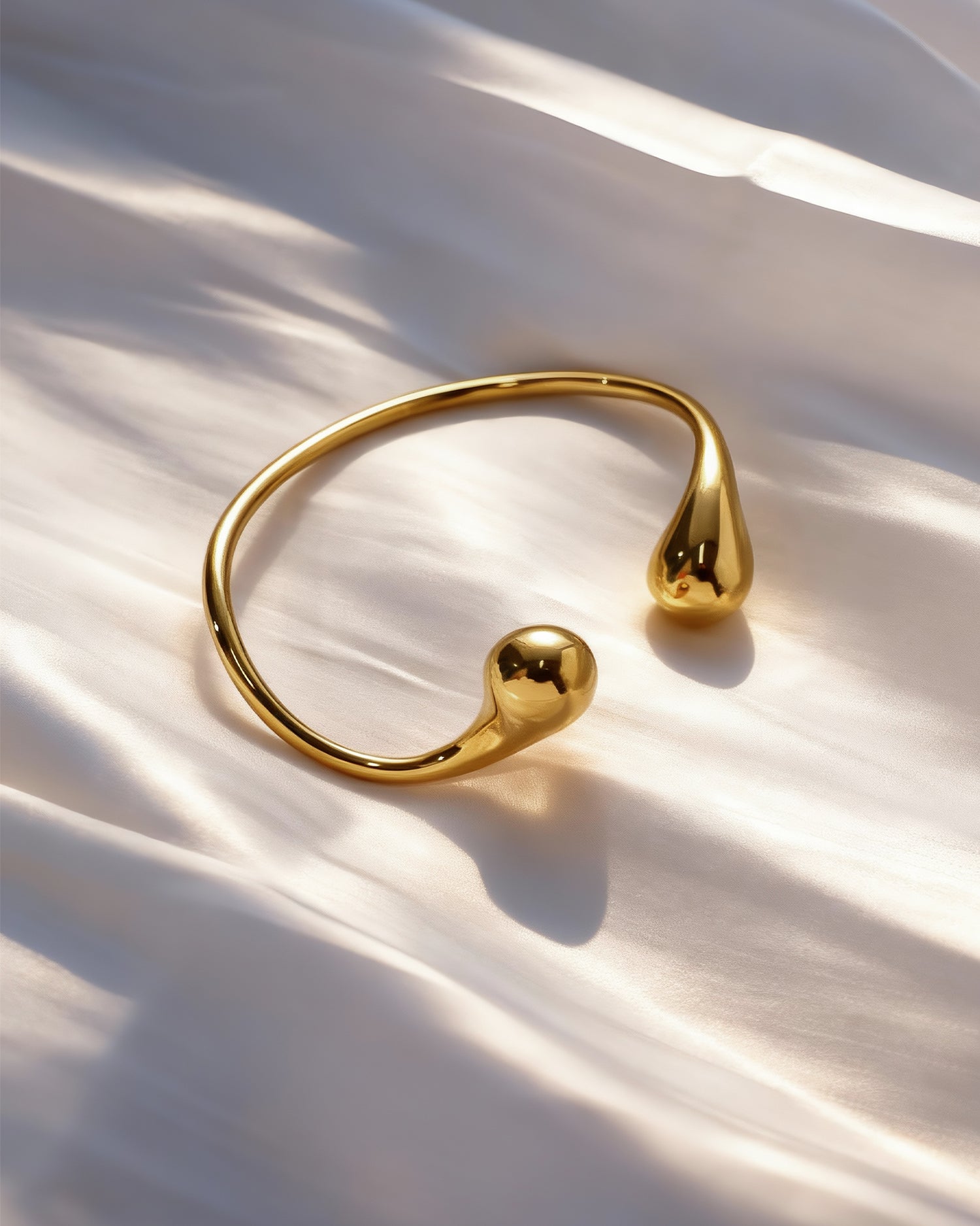 Rupert’s Drop Open Bangle