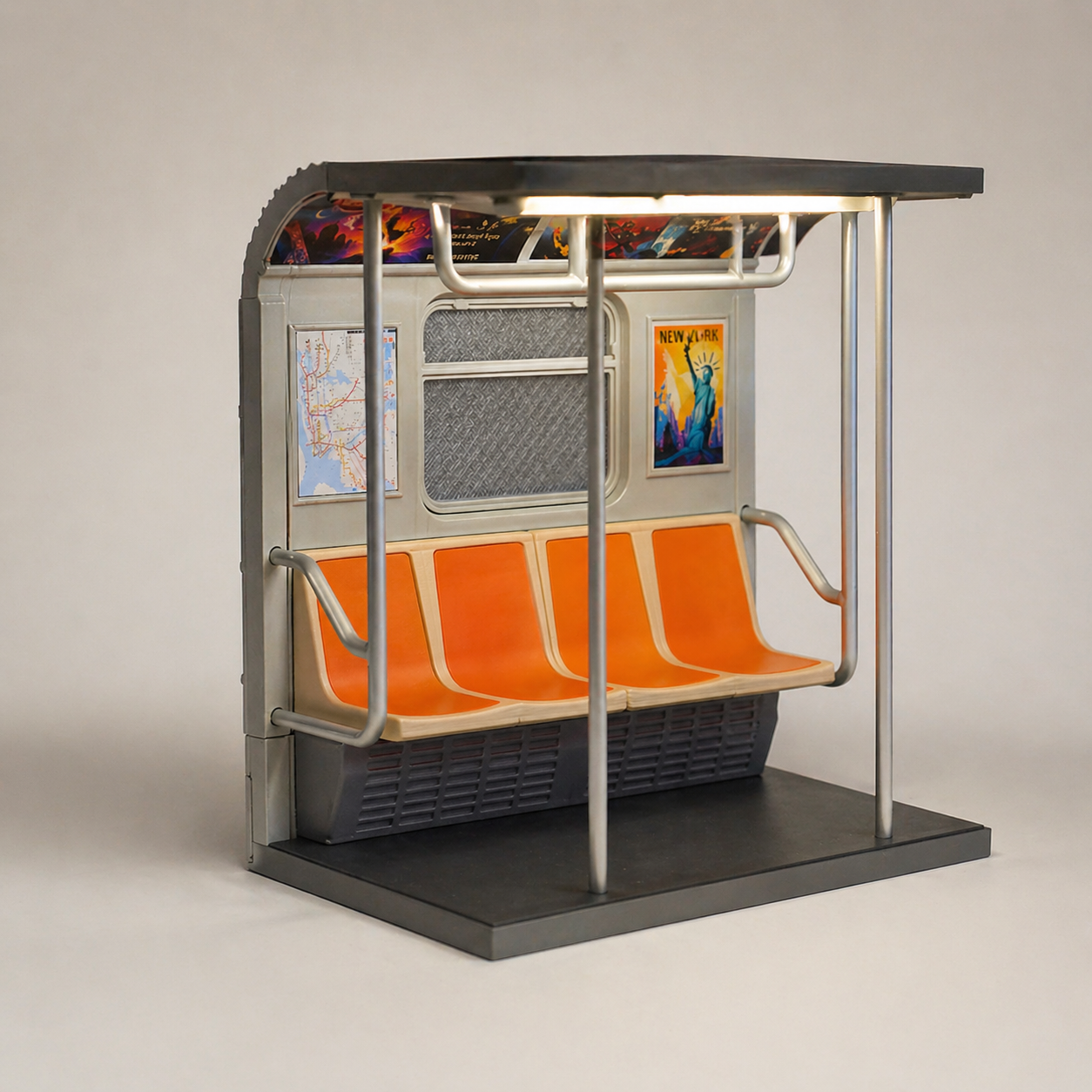 NYC Subway Train Lamp