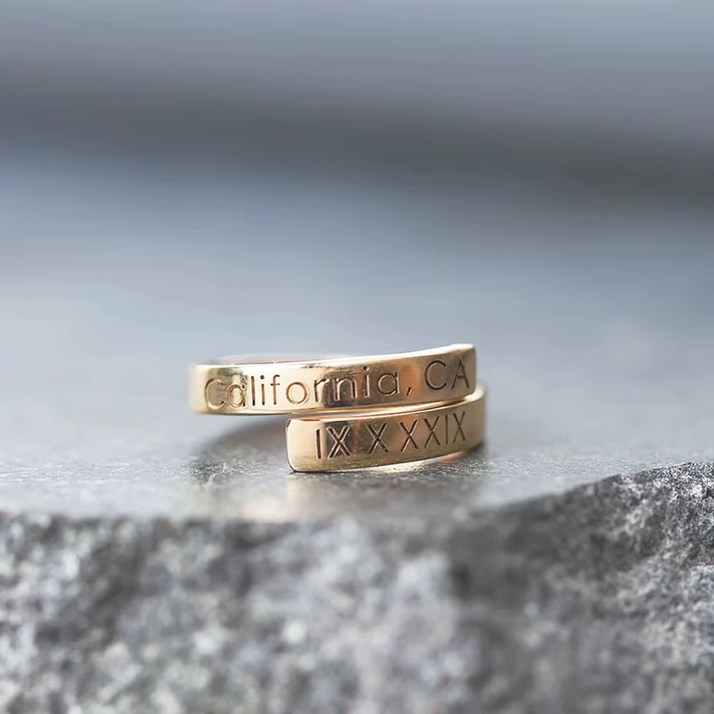 The “Always” Spiral | Personalized Ring Keepsake