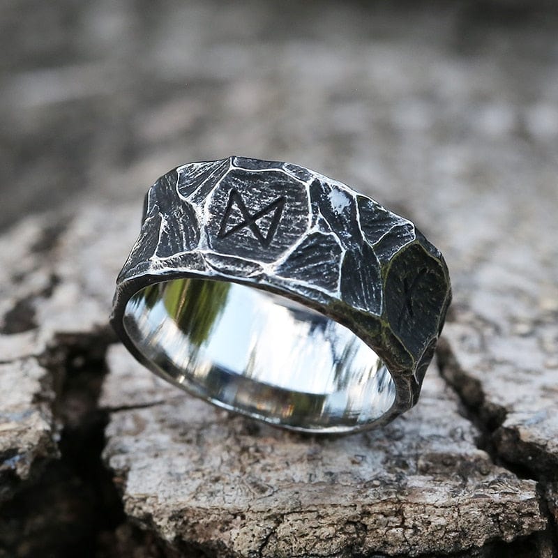 Viking rune ring "Heroic Destiny
