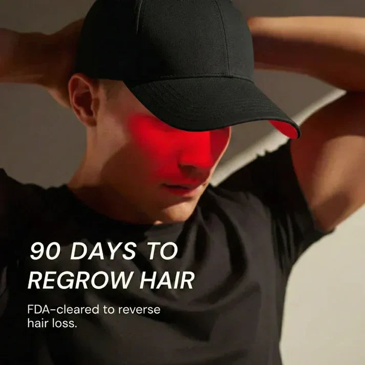 Clinically Inspired Red Light Therapy Cap for Hair Regrowth