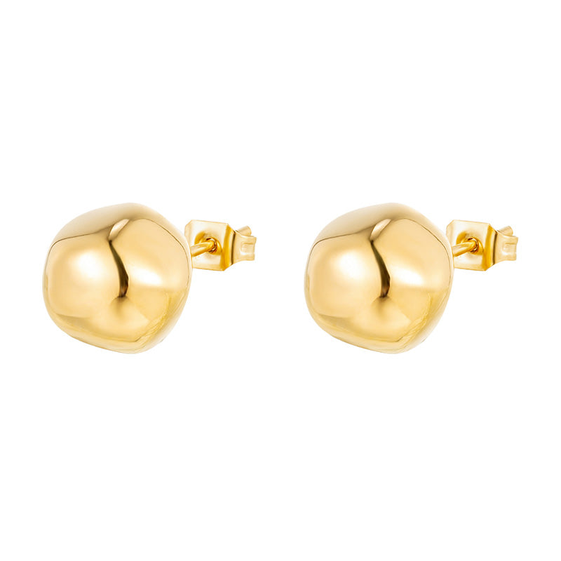 Organic Pebble Forms Earrings