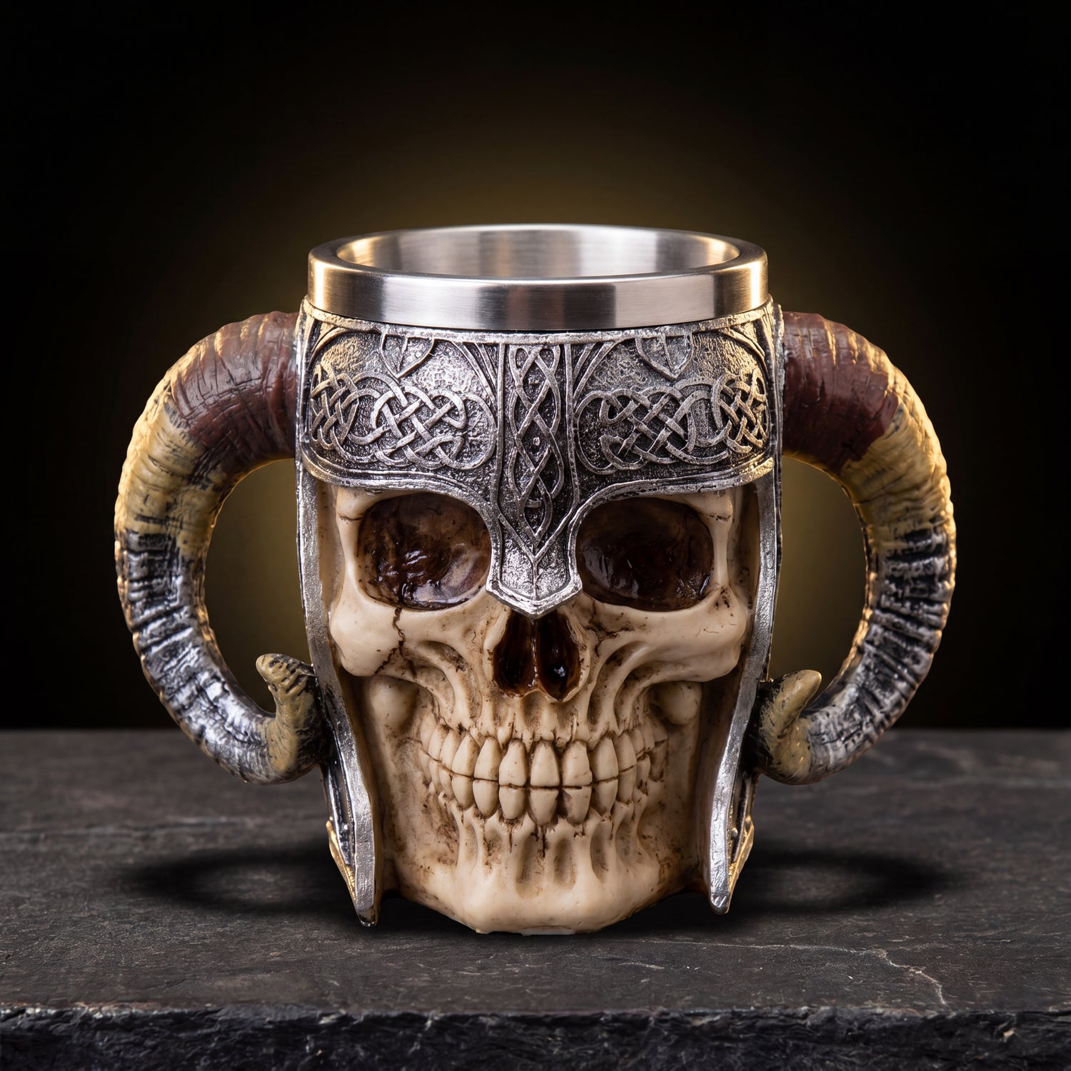 Skull Horn Viking Mug
