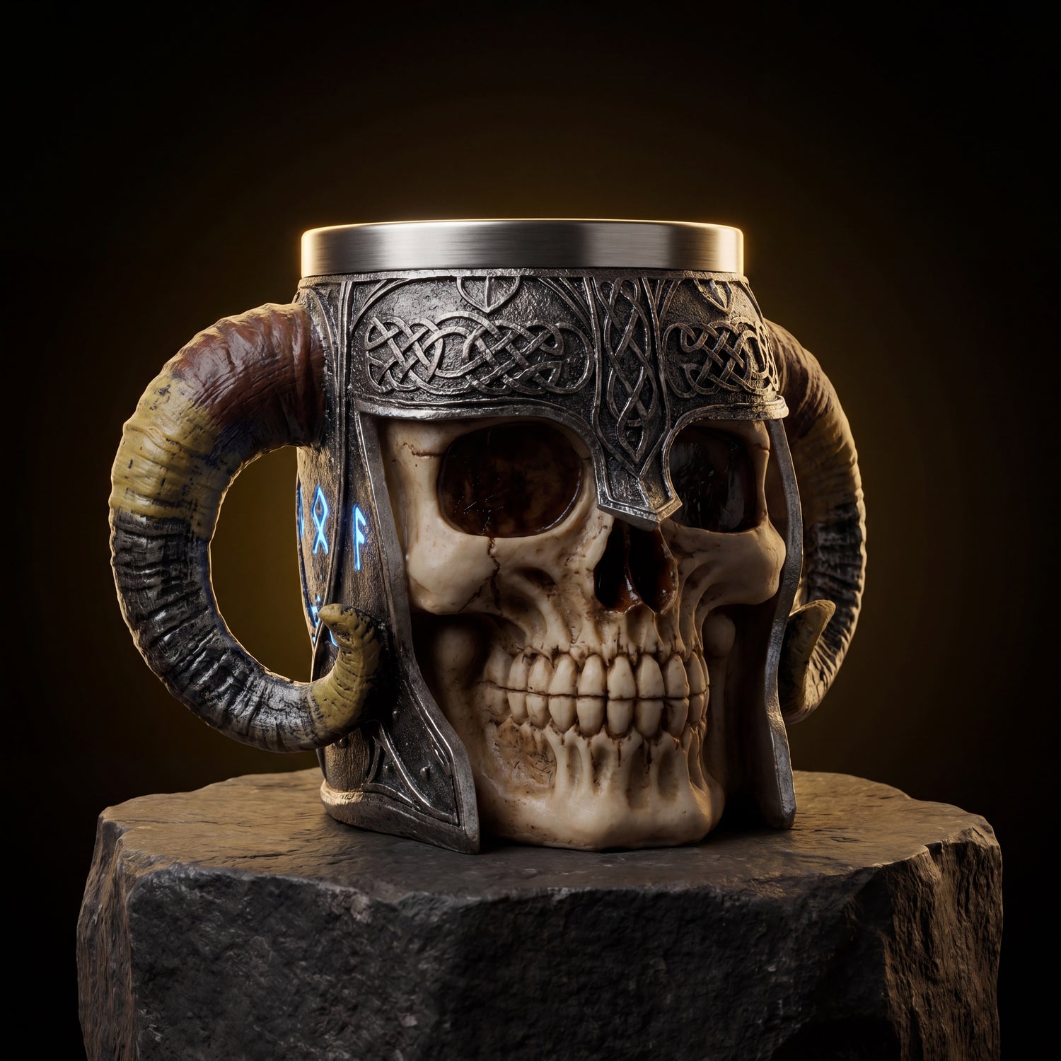 Skull Horn Viking Mug