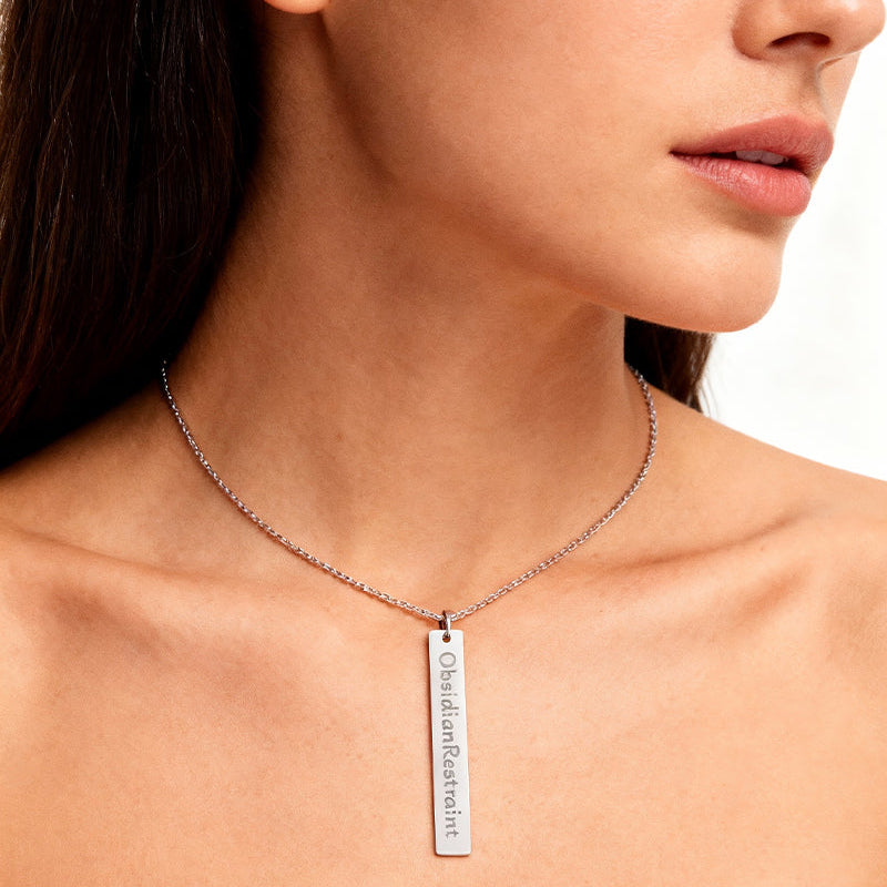 Points of Love | Personalized Vertical Location Necklace