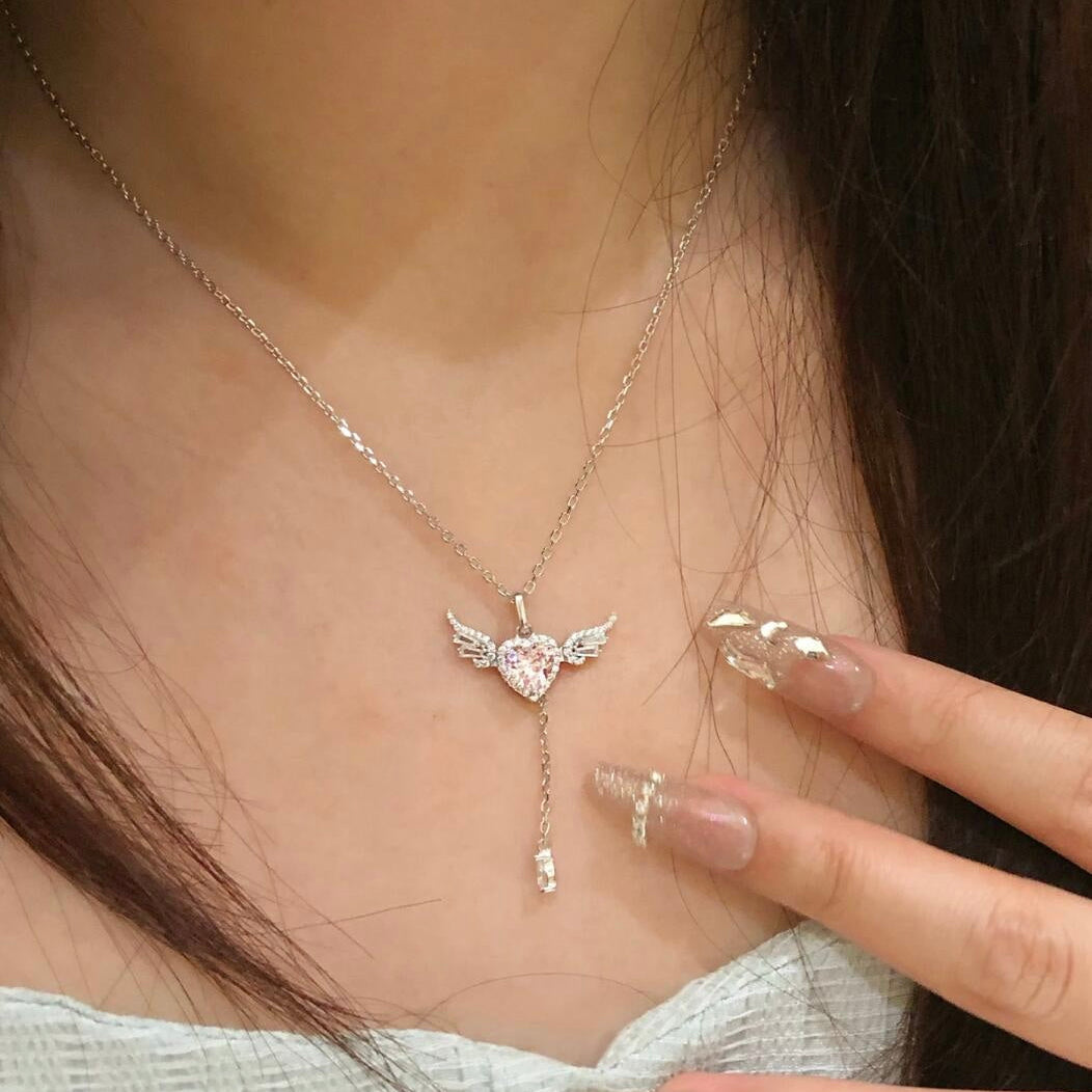 Whispering Wings | Soothing Angel Pendant