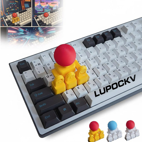 Mechanical 4-Key Linkage Joystick | WASD Arcade Adapter