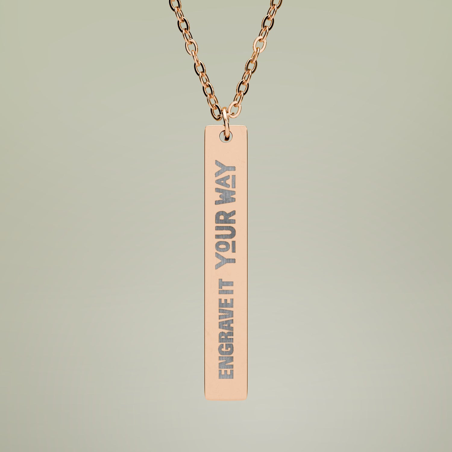 Points of Love | Personalized Vertical Location Necklace
