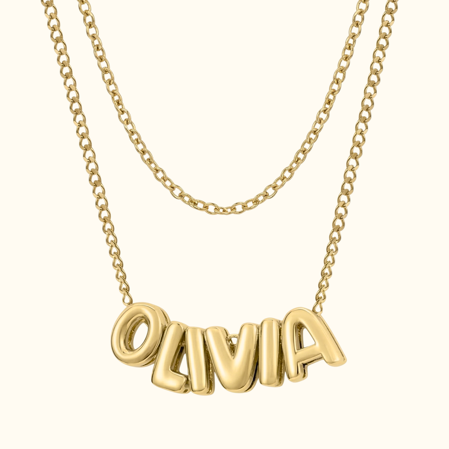 Keepsake Name Bubble Necklace