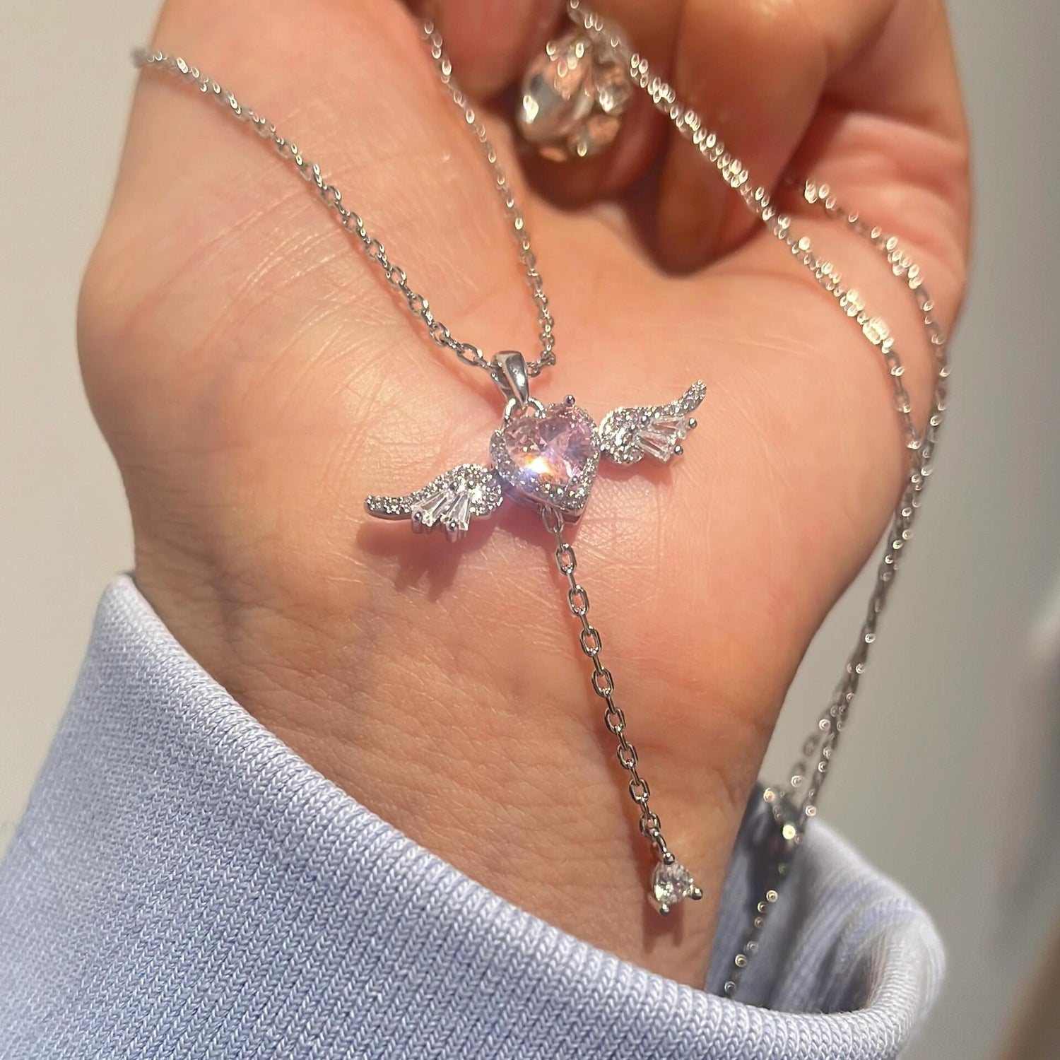 Whispering Wings | Soothing Angel Pendant