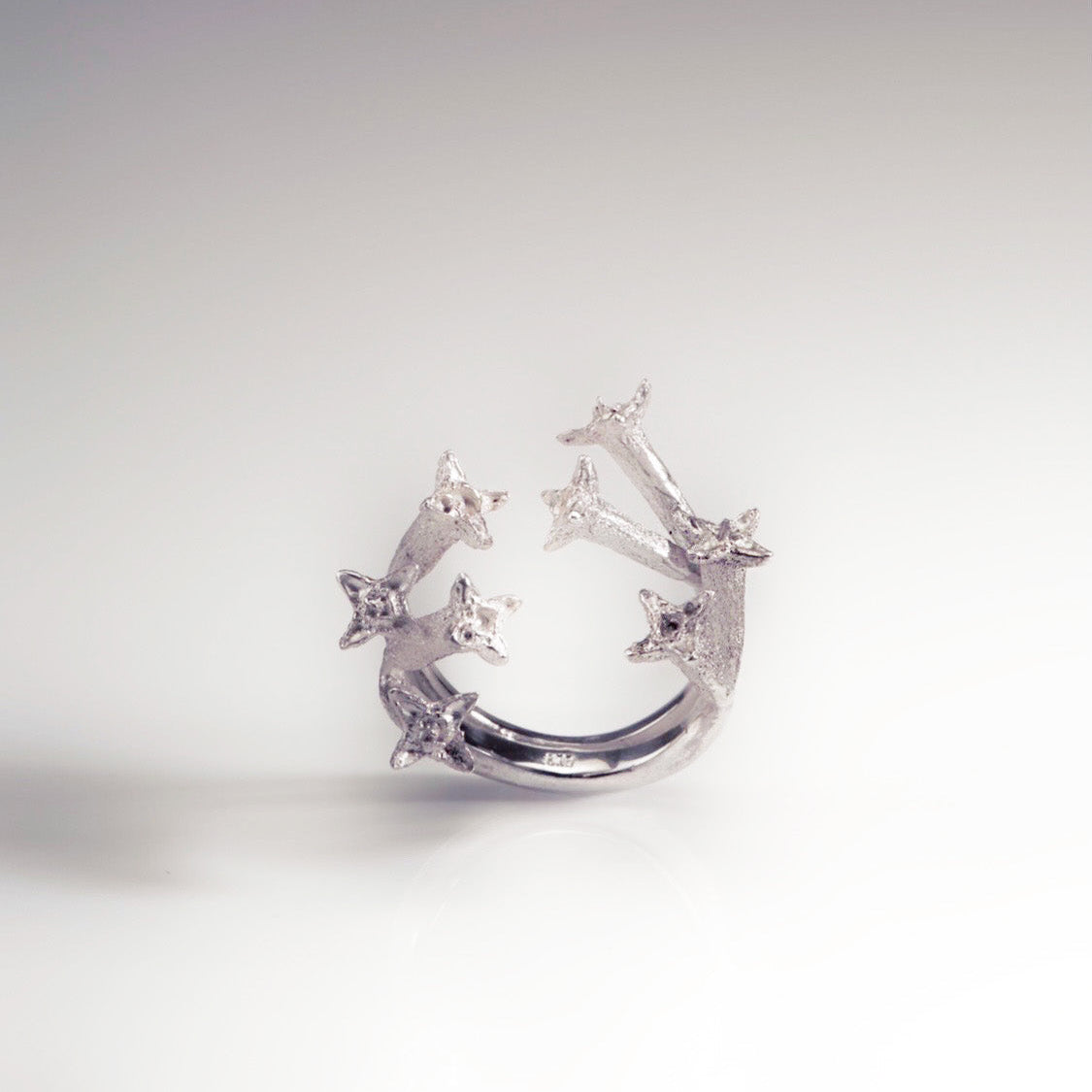 The Falling Star Engraved Band