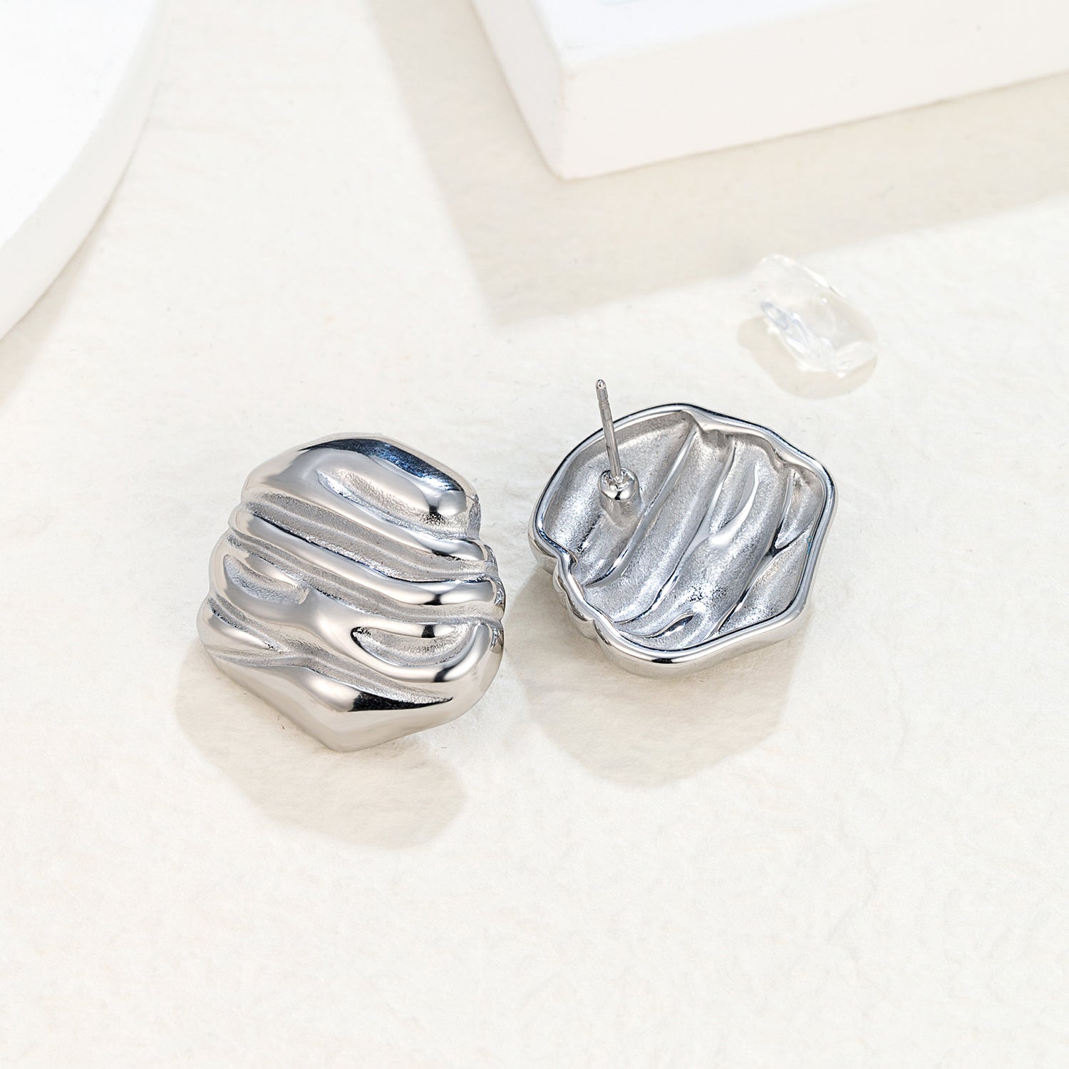 Comfort Stone Stud Earrings