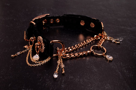 SIGN “Crystal Bond” — Black & Rose Gold