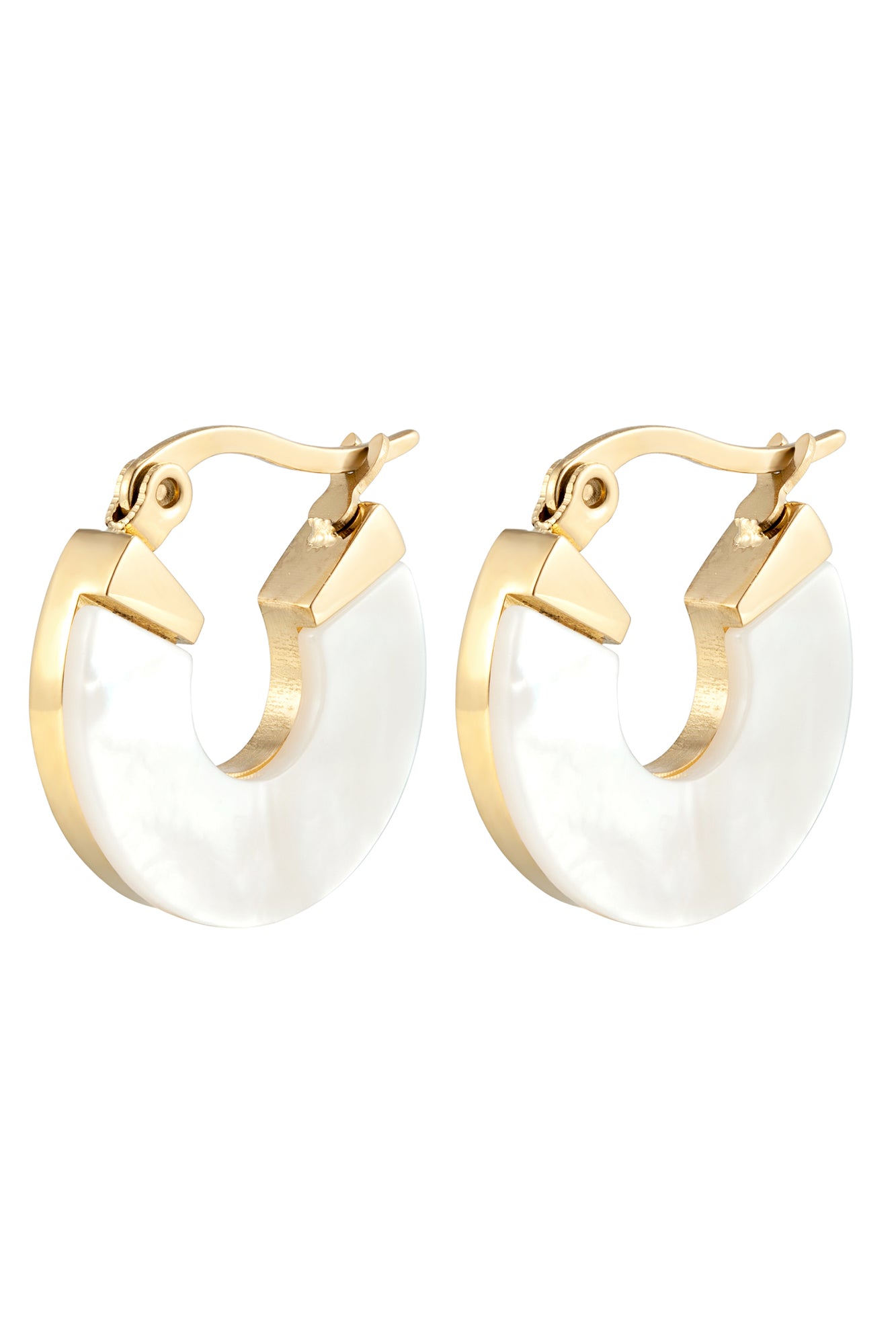 Pearl Inlaid Crescents