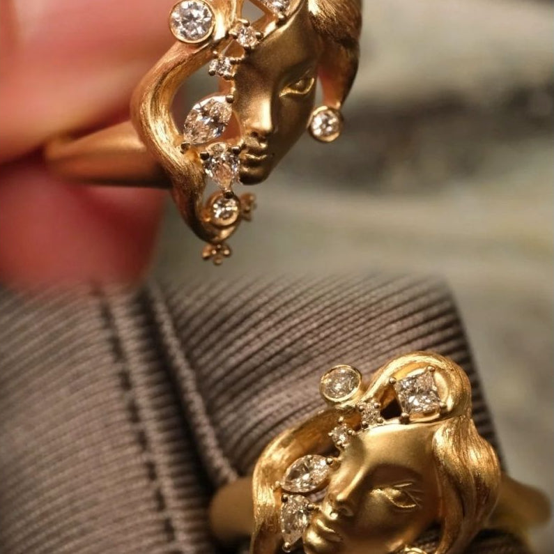 The Silent Muse Ring