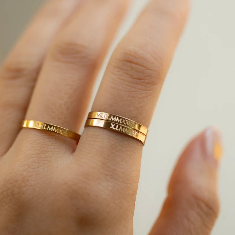 Your Forever Mark | Engraved Custom Ring