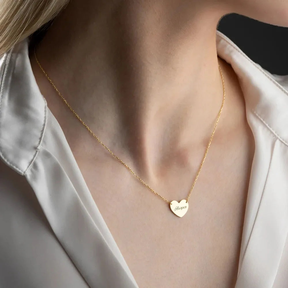 Keepsake Heart Name Necklace