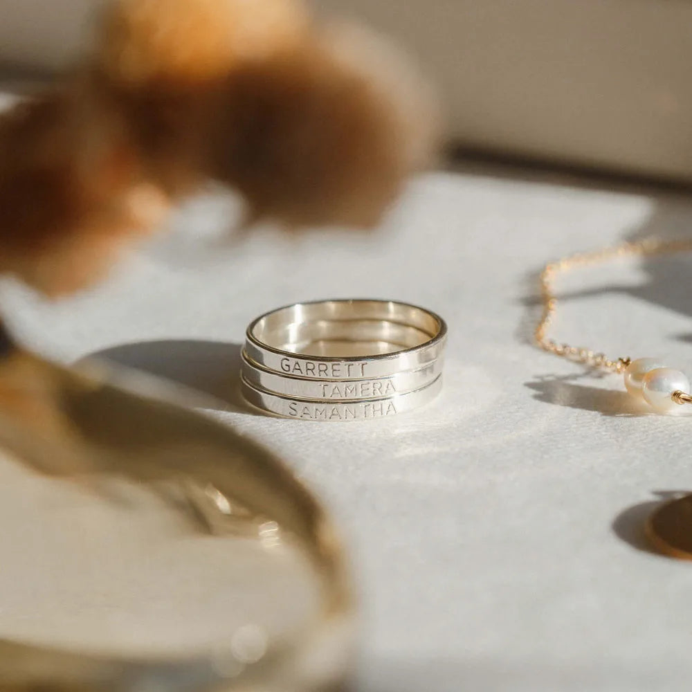 Your Forever Mark | Engraved Custom Ring