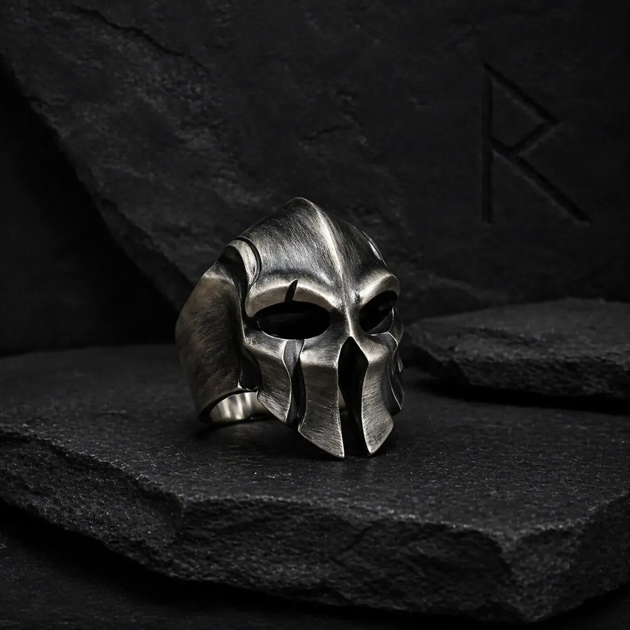 Adjustable Viking Ring "King Harald Helmet"
