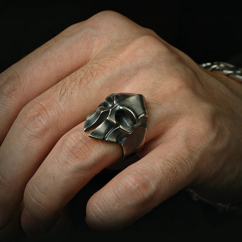 Adjustable Viking Ring "King Harald Helmet"