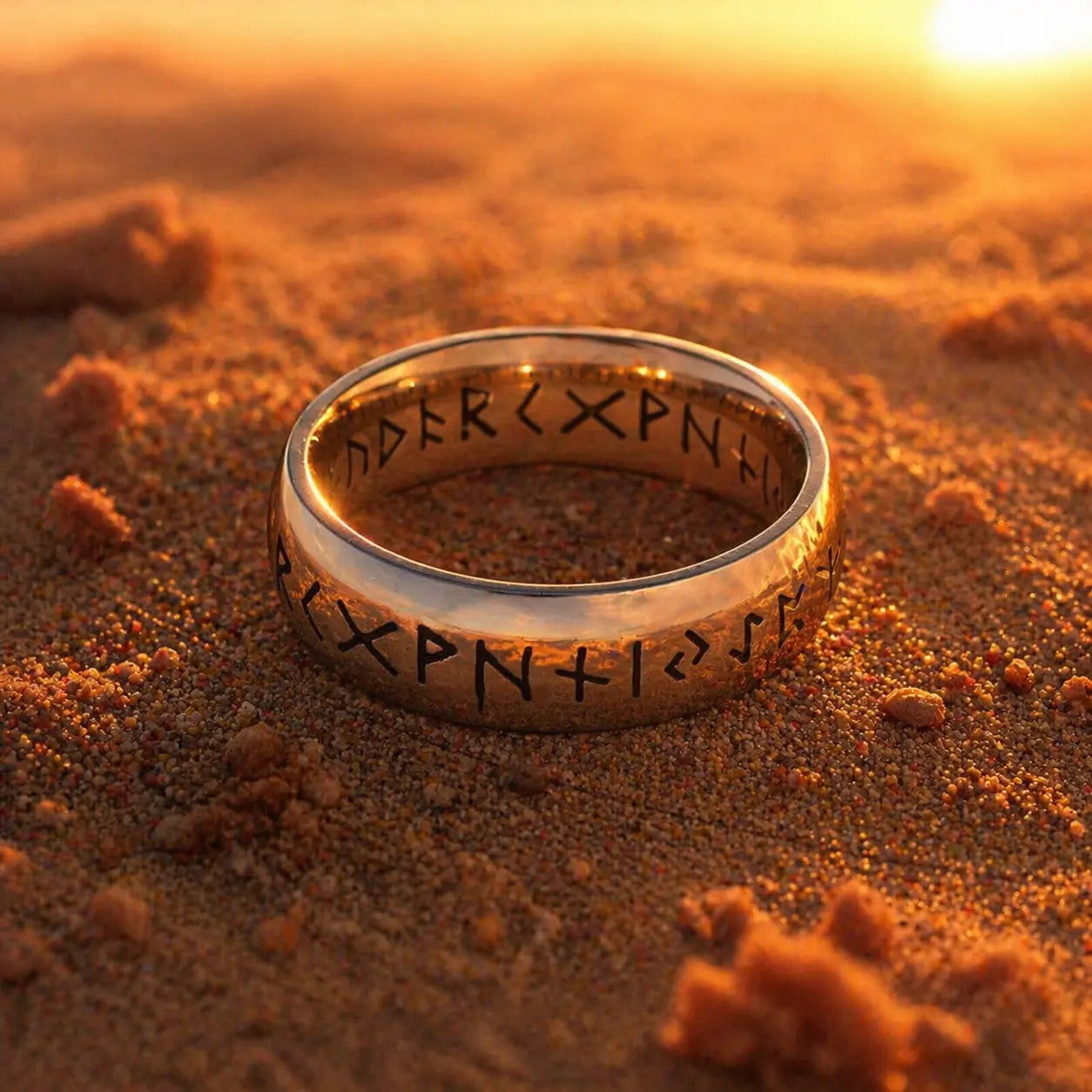 Viking Ring "Ring of the Runic Saga"