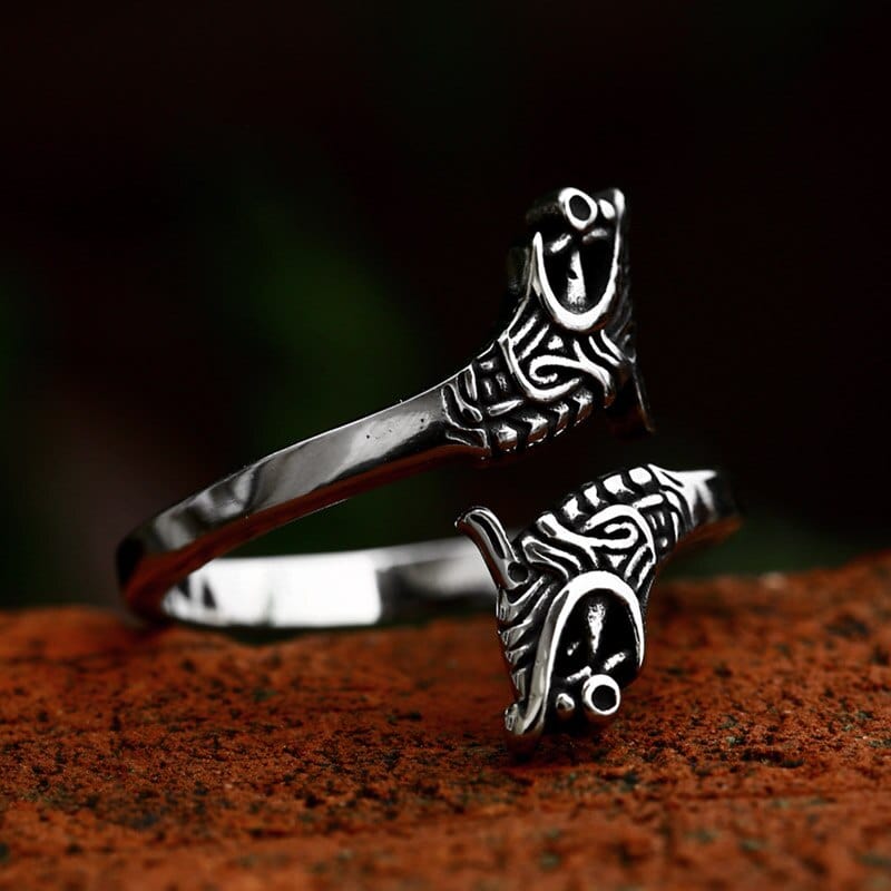 Viking Ring "Ring of the Brotherhood of the Wolf"