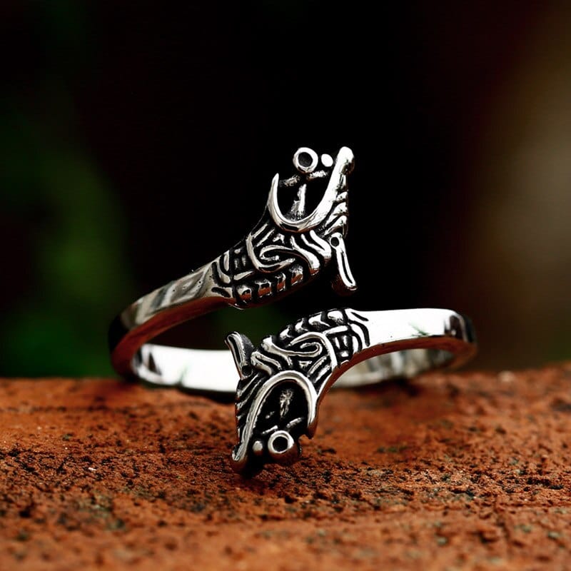 Viking Ring "Ring of the Brotherhood of the Wolf"