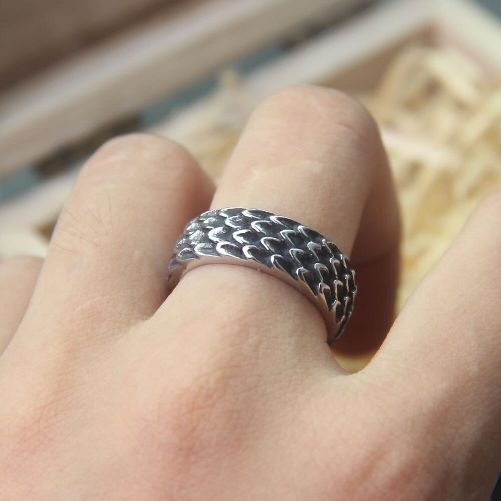 Viking Ring "Jörmungand's Bite Ring"