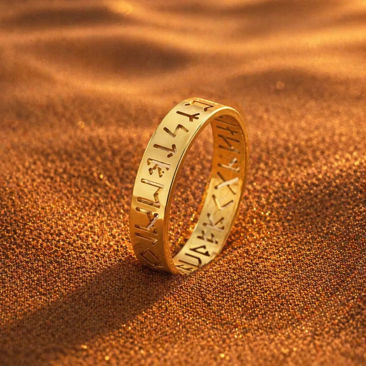 Viking Ring "Freya's Runic Ring"