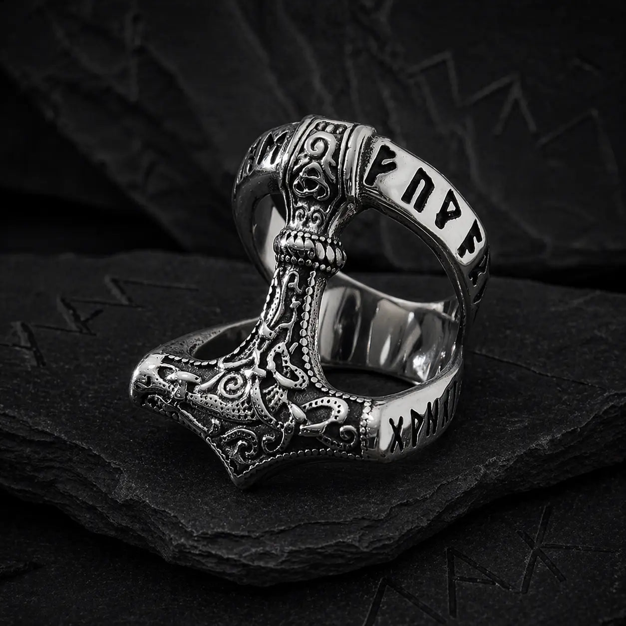 Viking Ring "Circle of Mjölnir"