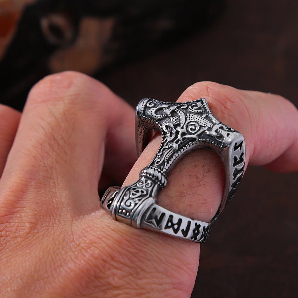 Viking Ring "Circle of Mjölnir"