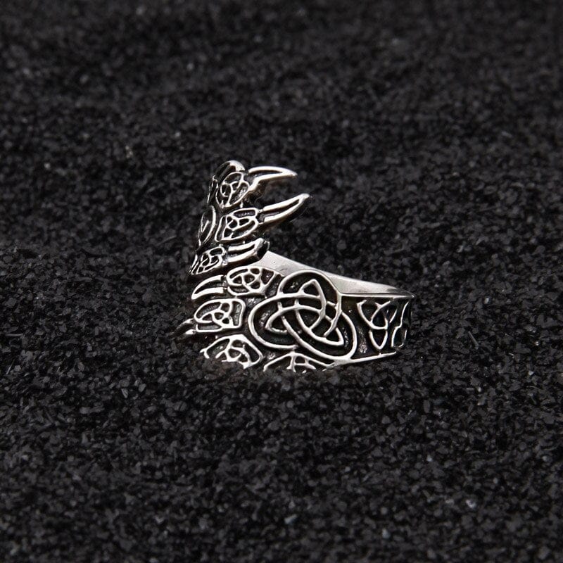 Viking Ring in 925 Sterling Silver - The Bear's Paws