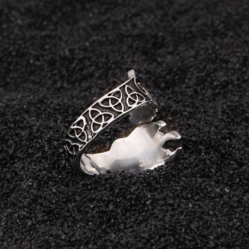 Viking Ring in 925 Sterling Silver - The Bear's Paws