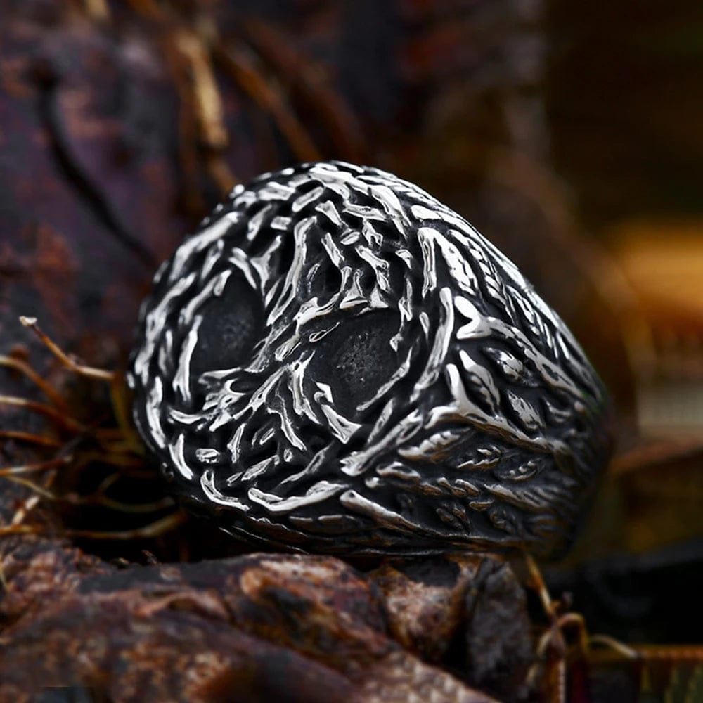 Viking Ring the Tree of Life Yggdrasil