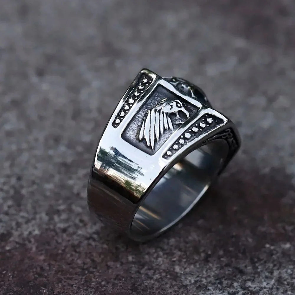 Viking ring "The avenging spirit"