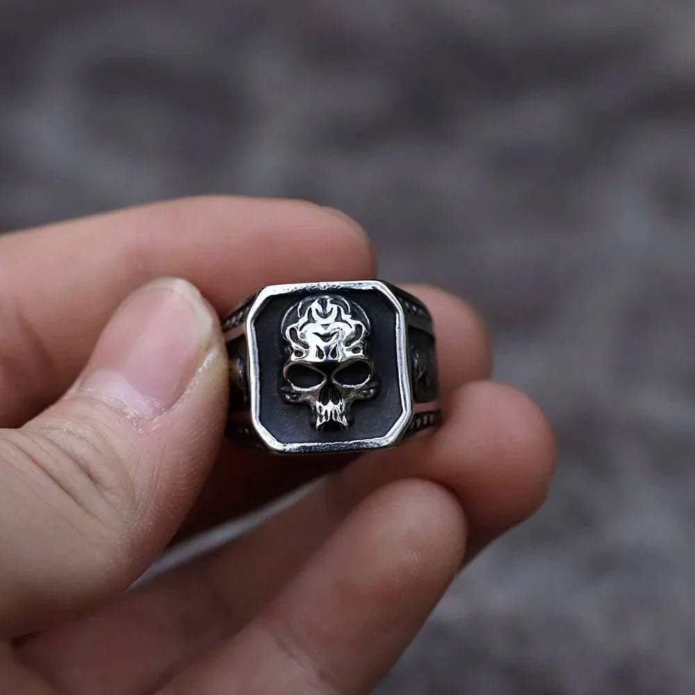 Viking ring "The avenging spirit"