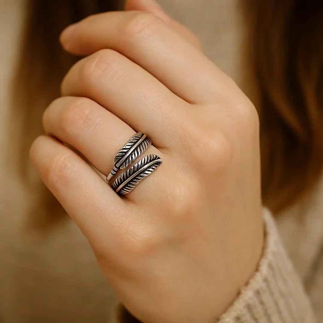 Viking Ring - The Last Feather