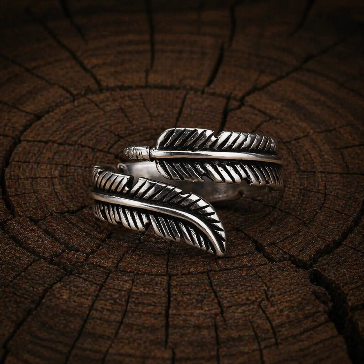 Viking Ring - The Last Feather