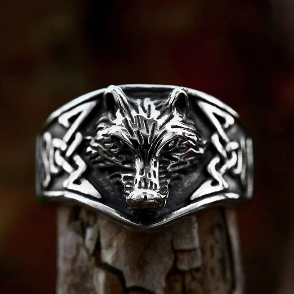 Viking ring Fenrir the terror