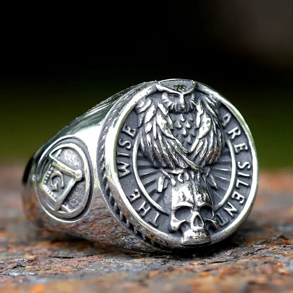 Viking ring "We always triumph"