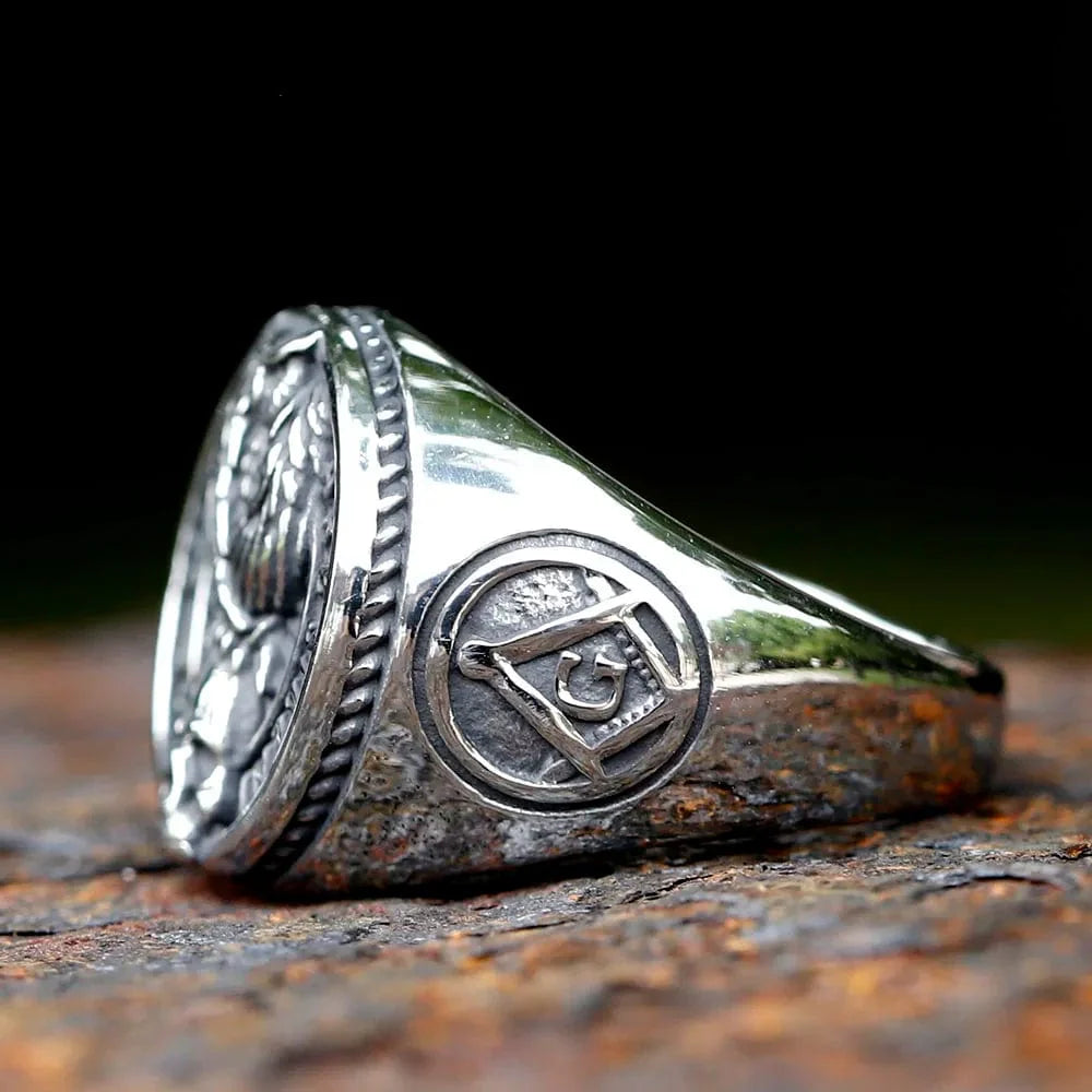 Viking ring "We always triumph"
